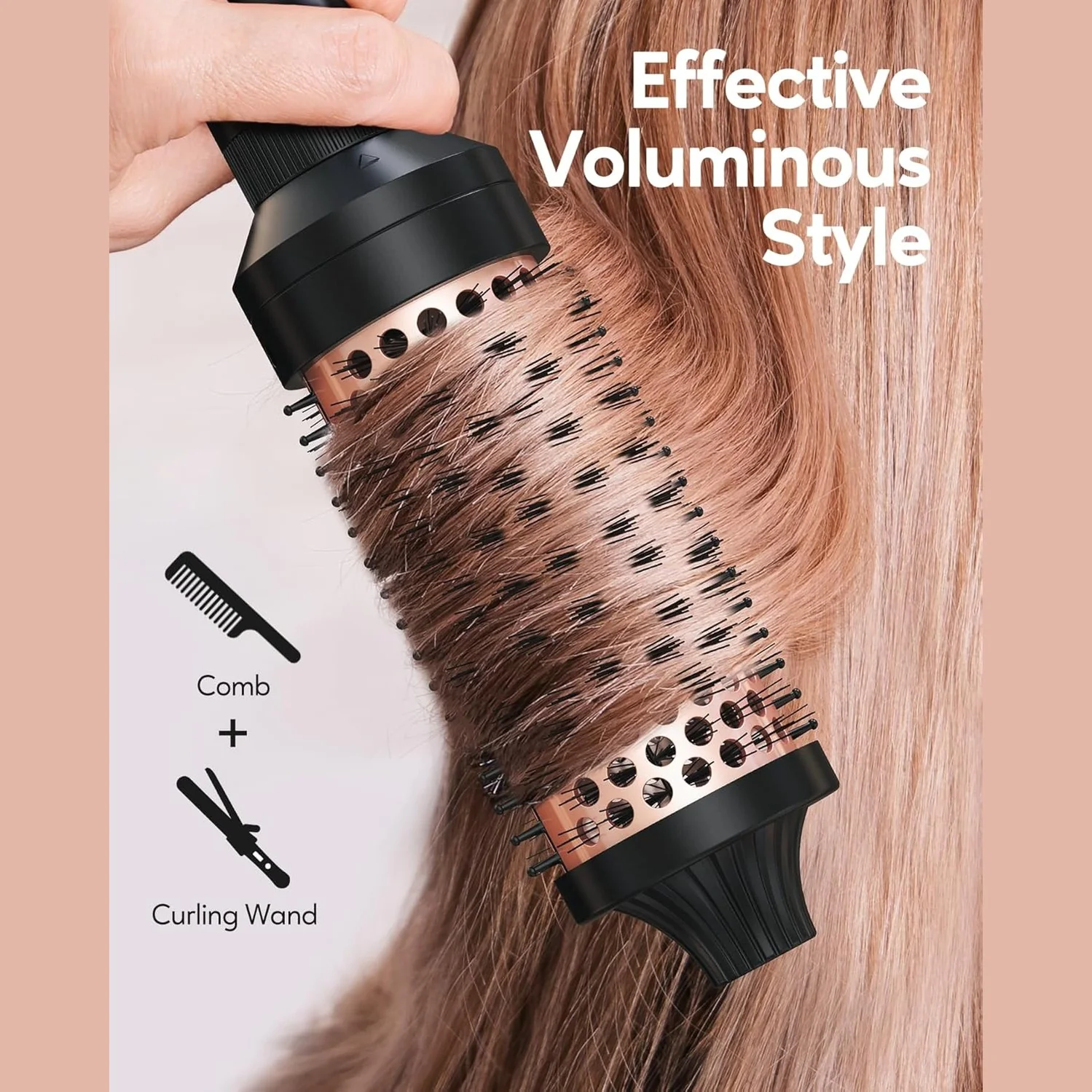 Curling Wand | 3-in-1 Ionic Styling Tool for Home - Image 6