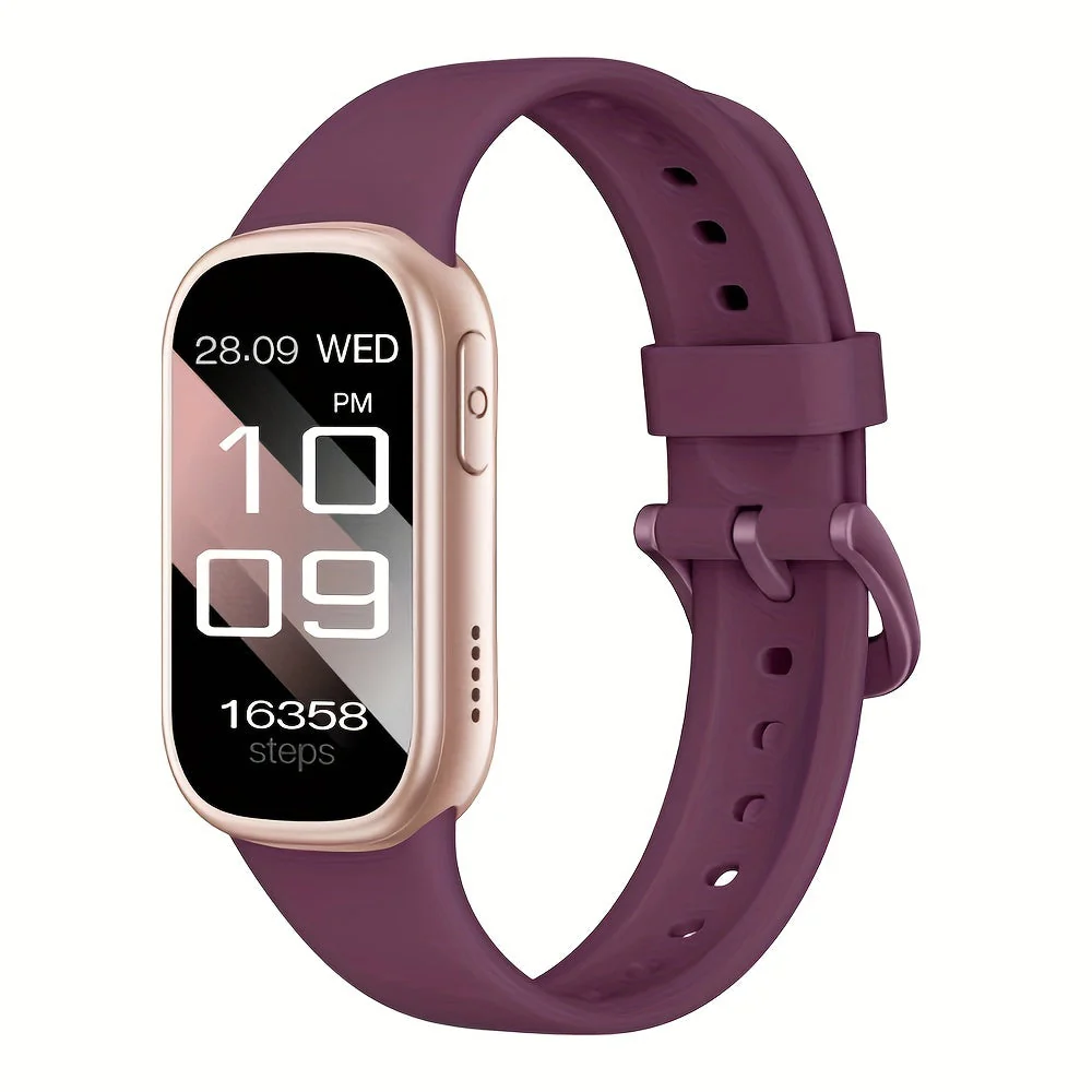Fitness Tracker Waterproof Smart Watch Silicone Strap - Image 3