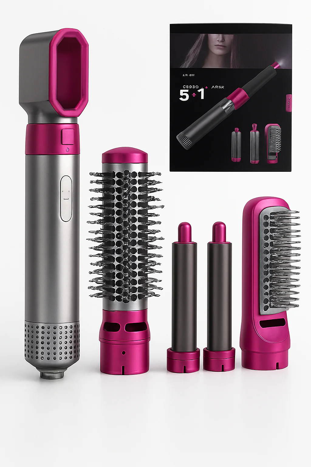 Hair Styler Set with Curling and Drying Tools - Image 3