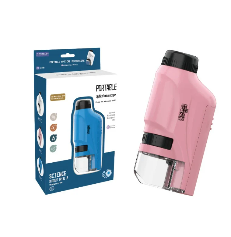 Kids Portable LED Pocket Microscope Toy - Image 11