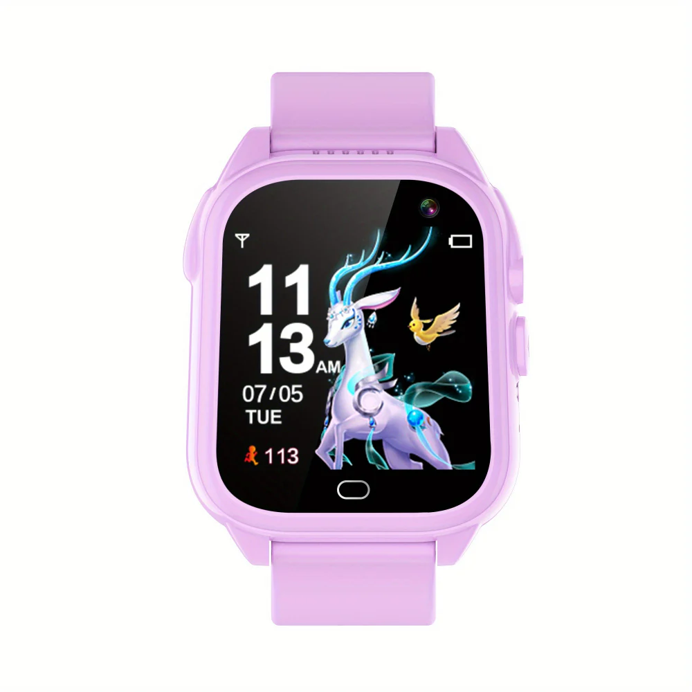 Kids Smart Watch Touchscreen Fitness Tracker USB Rechargeable - Image 12