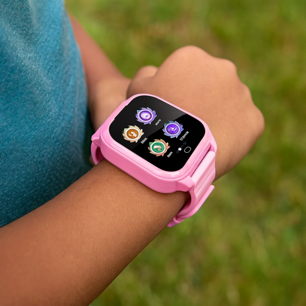 Kids Smart Watch Touchscreen Fitness Tracker USB Rechargeable - Image 5