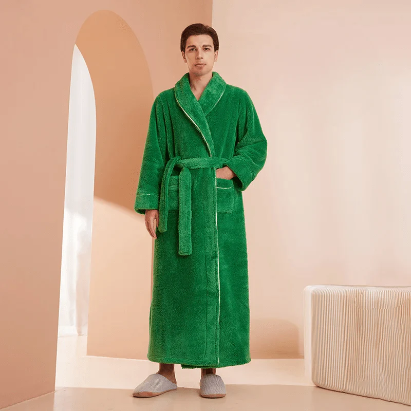 PlushTherm Robe | Soft Flannel Warm Bathrobe for Winter - Image 18