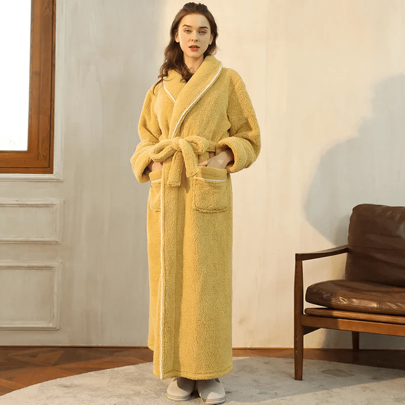 PlushTherm Robe | Soft Flannel Warm Bathrobe for Winter - Image 19