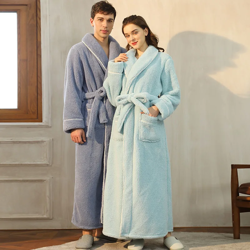PlushTherm Robe | Soft Flannel Warm Bathrobe for Winter - Image 4