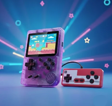 Retro Games Console Handheld with 400 Games - Image 16