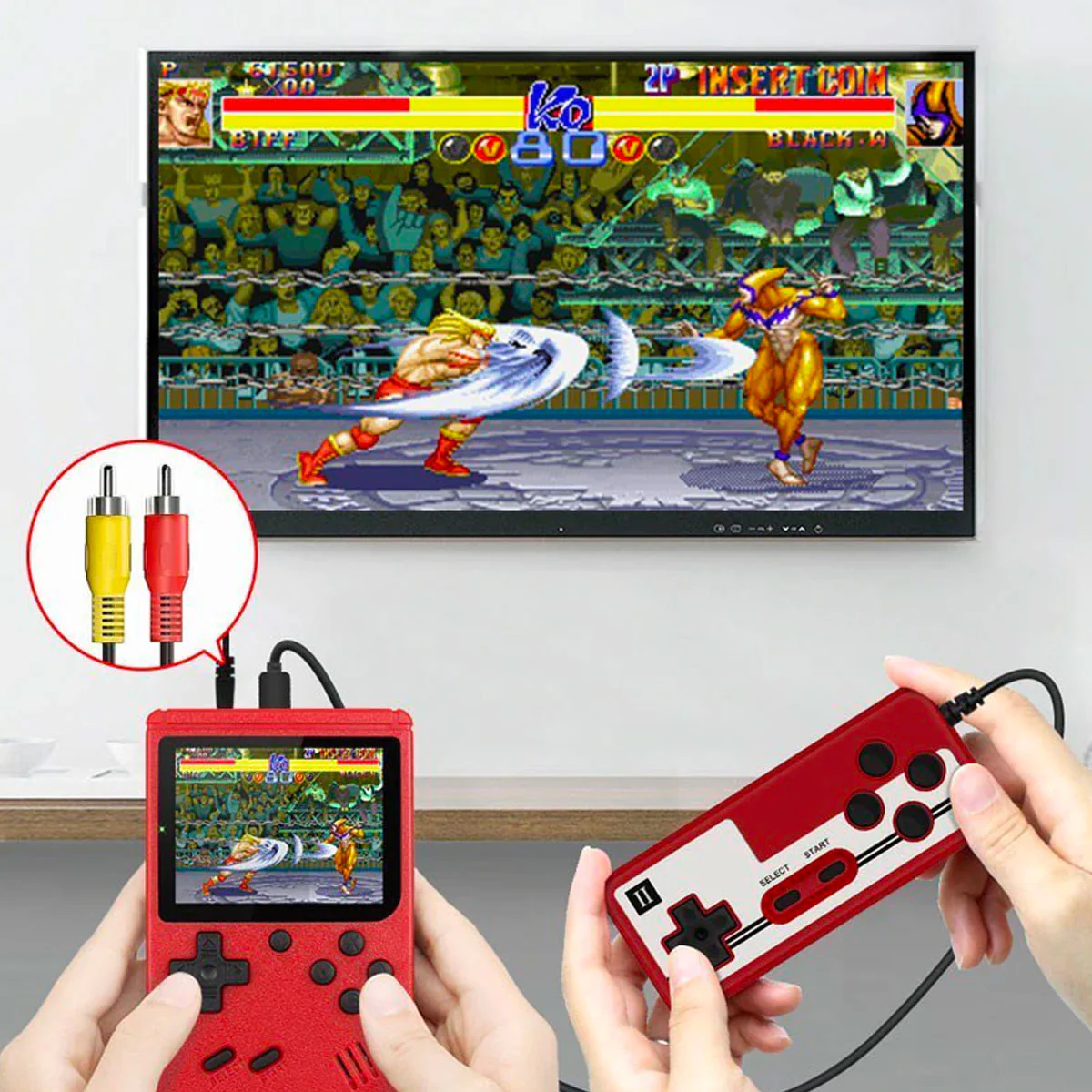 Retro Games Console Handheld with 400 Games - Image 3