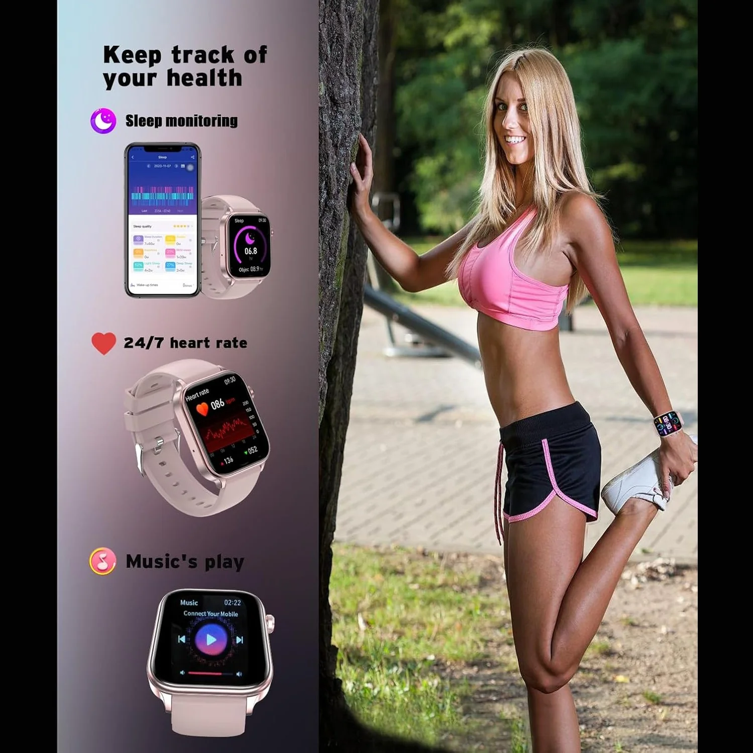 Smart Watch with ECG and Daily Use Functions - Image 3