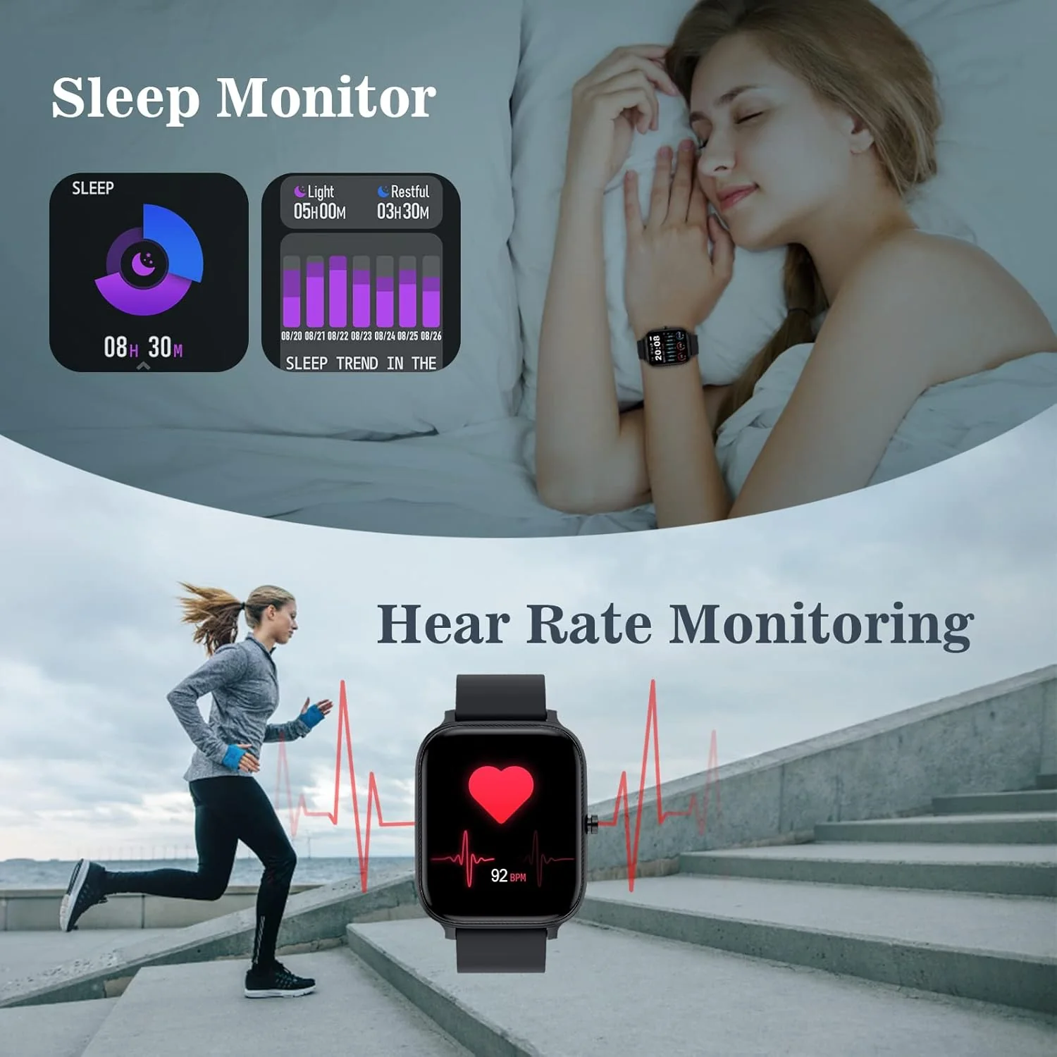 Smart Watch with ECG and Daily Use Functions - Image 6