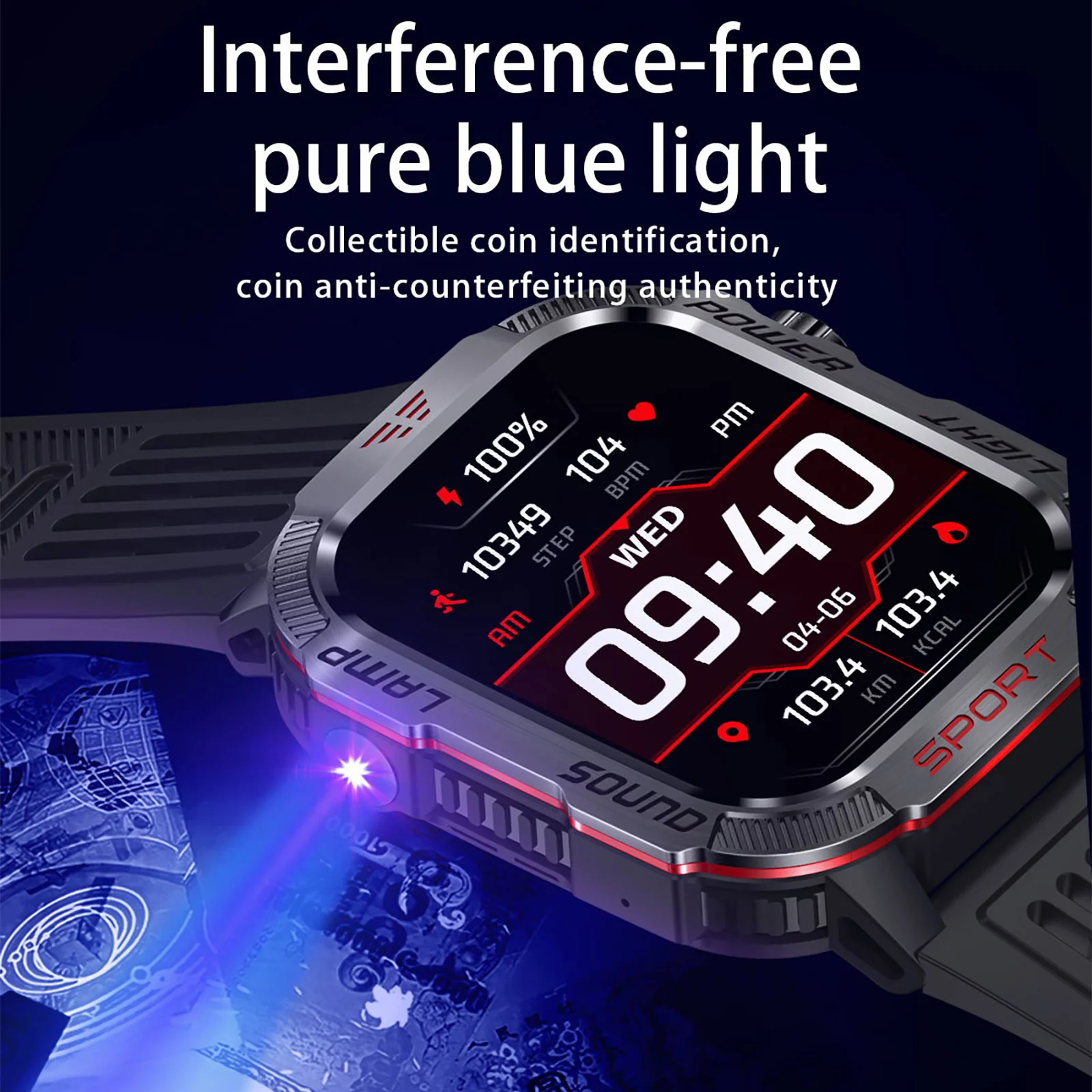 Indestructible Smart Watch forFitness Tracking - Image 9