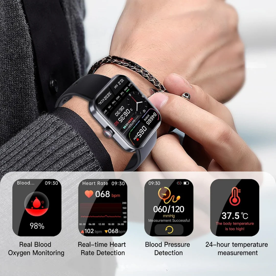 Smartwatch with Non-Invasive Health Monitoring - Image 3