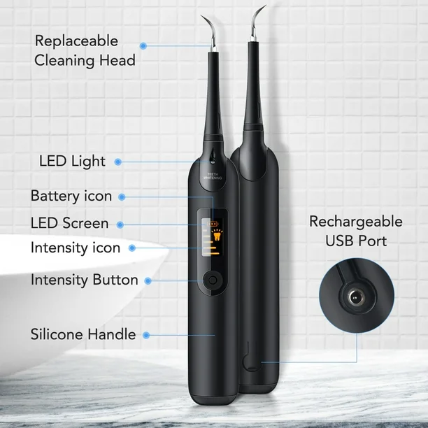 Teeth Cleaner | Waterproof Electric Scaler Tool for Home - Image 4