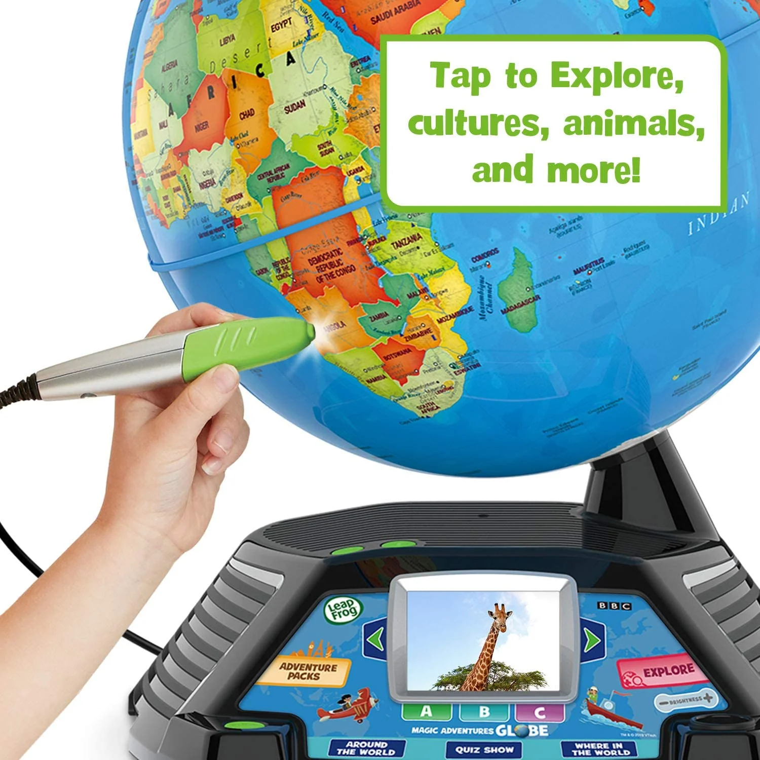 World Globe Interactive Educational Learning Toy - Image 4